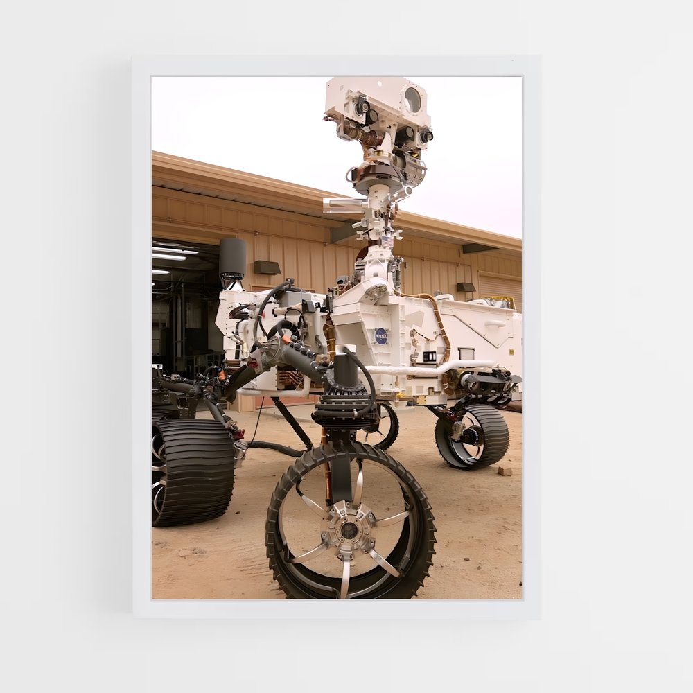Poster Robot d'Avenir – affiche Astronomie (vue 3)